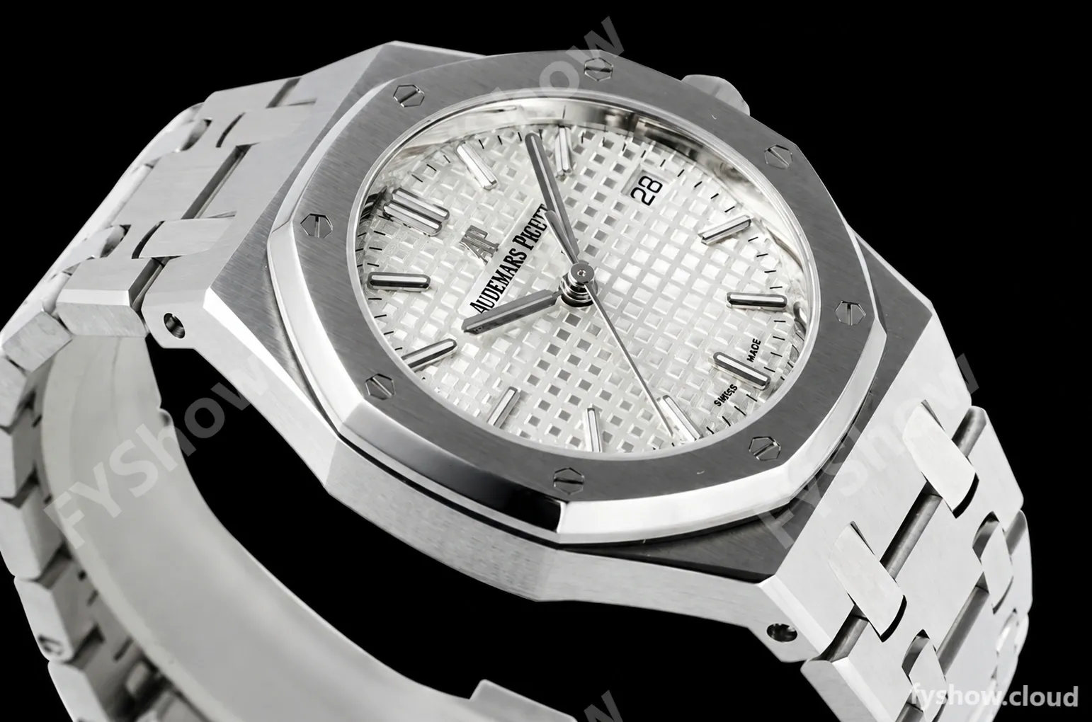 Audemars Piguet - Royal Oak Ladies 34mm 77350ST SS/SS White ZF A5800 - Image 7