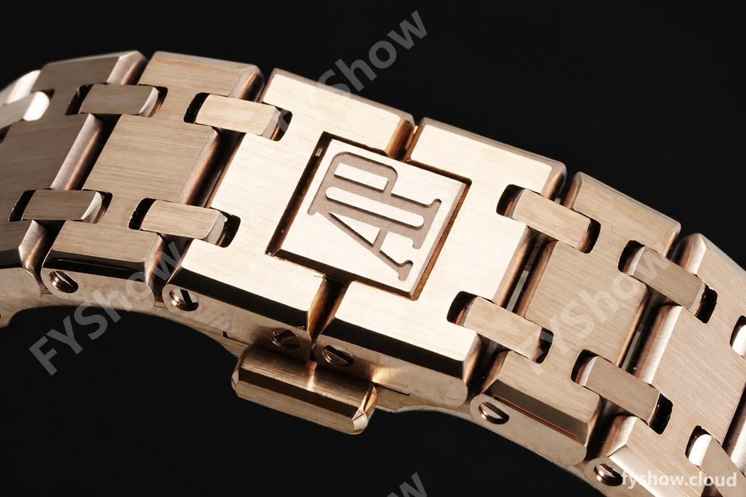 Audemars Piguet - Royal Oak Ladies 67650OR 33mm RG/RG Brn/Stk ZF Swiss Qtz