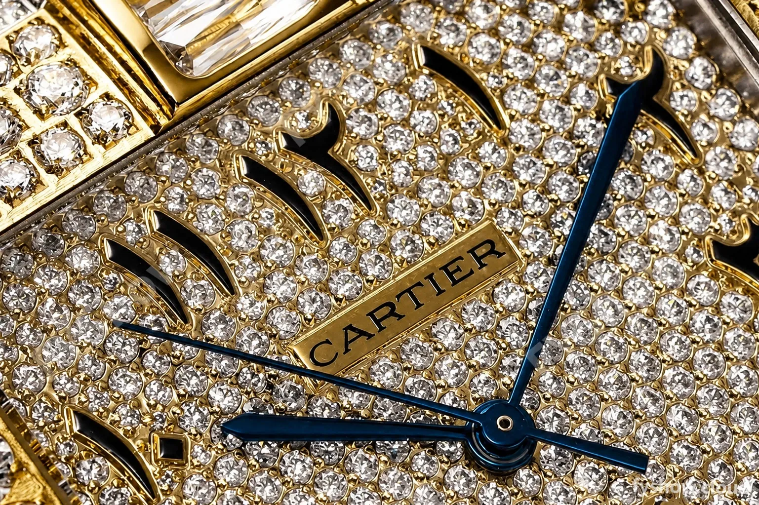 Cartier - Santos De Cartier Mens Automatic 40mm Diamond YG/SS Dia/Ara TWF A2824 - Image 8