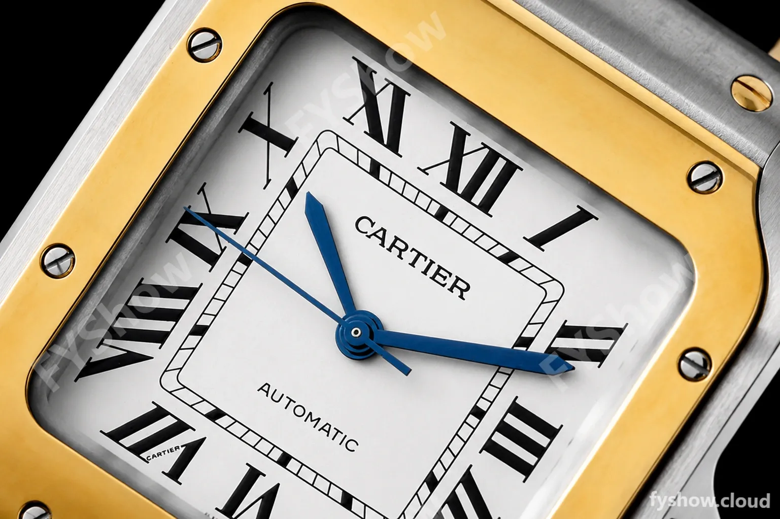 Cartier - Santos De Cartier 35mm Automatic YG/SS White BVF MY9039 - Image 16