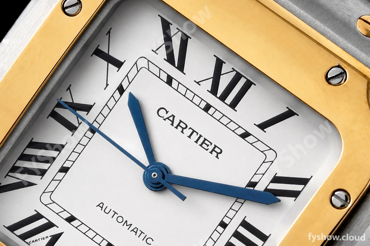 Cartier - Santos De Cartier 35mm Automatic YG/SS White BVF MY9039 - Image 15