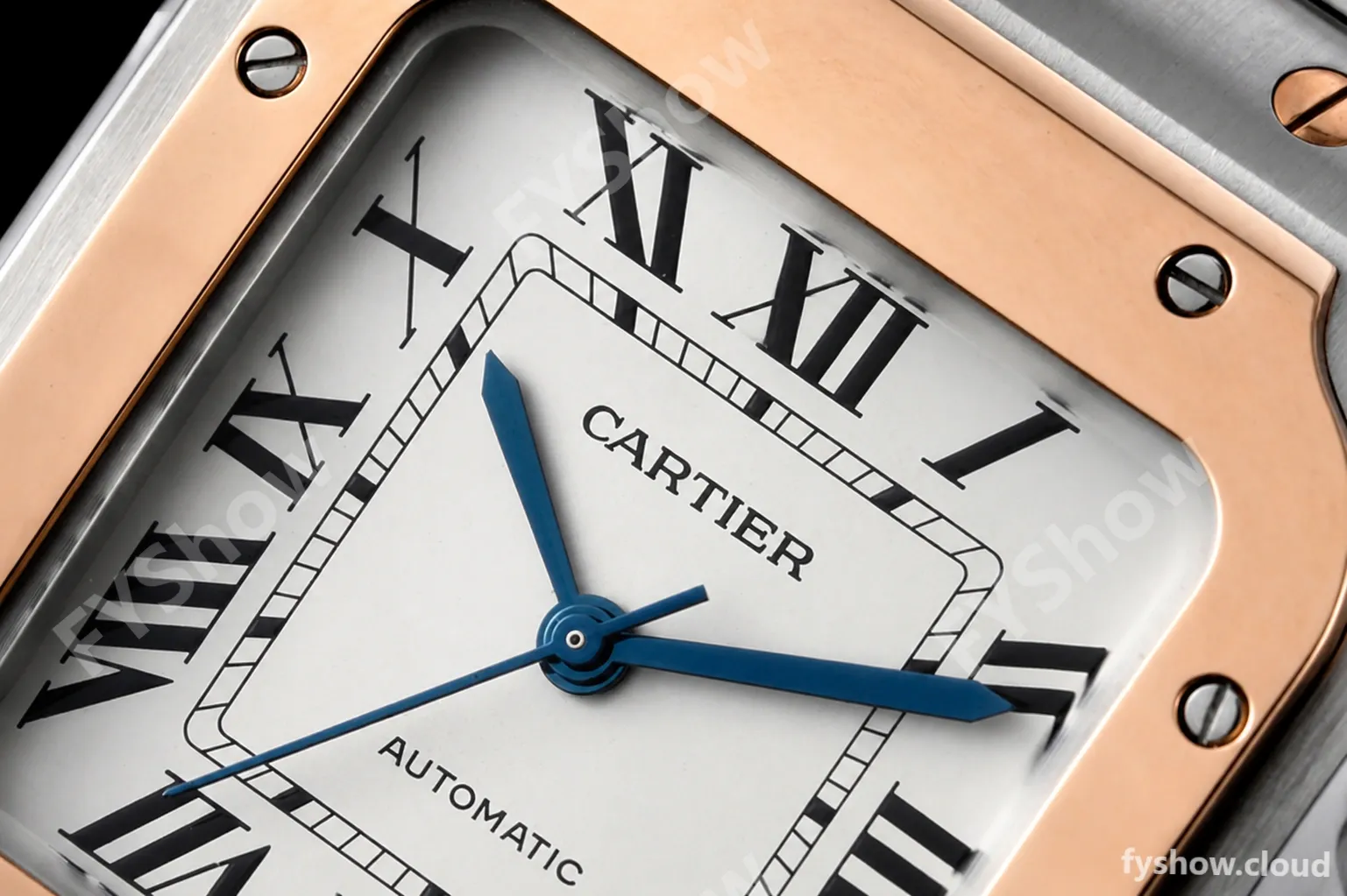 Cartier - Santos De Cartier 35mm Automatic RG/SS White BVF MY9039 - Image 16