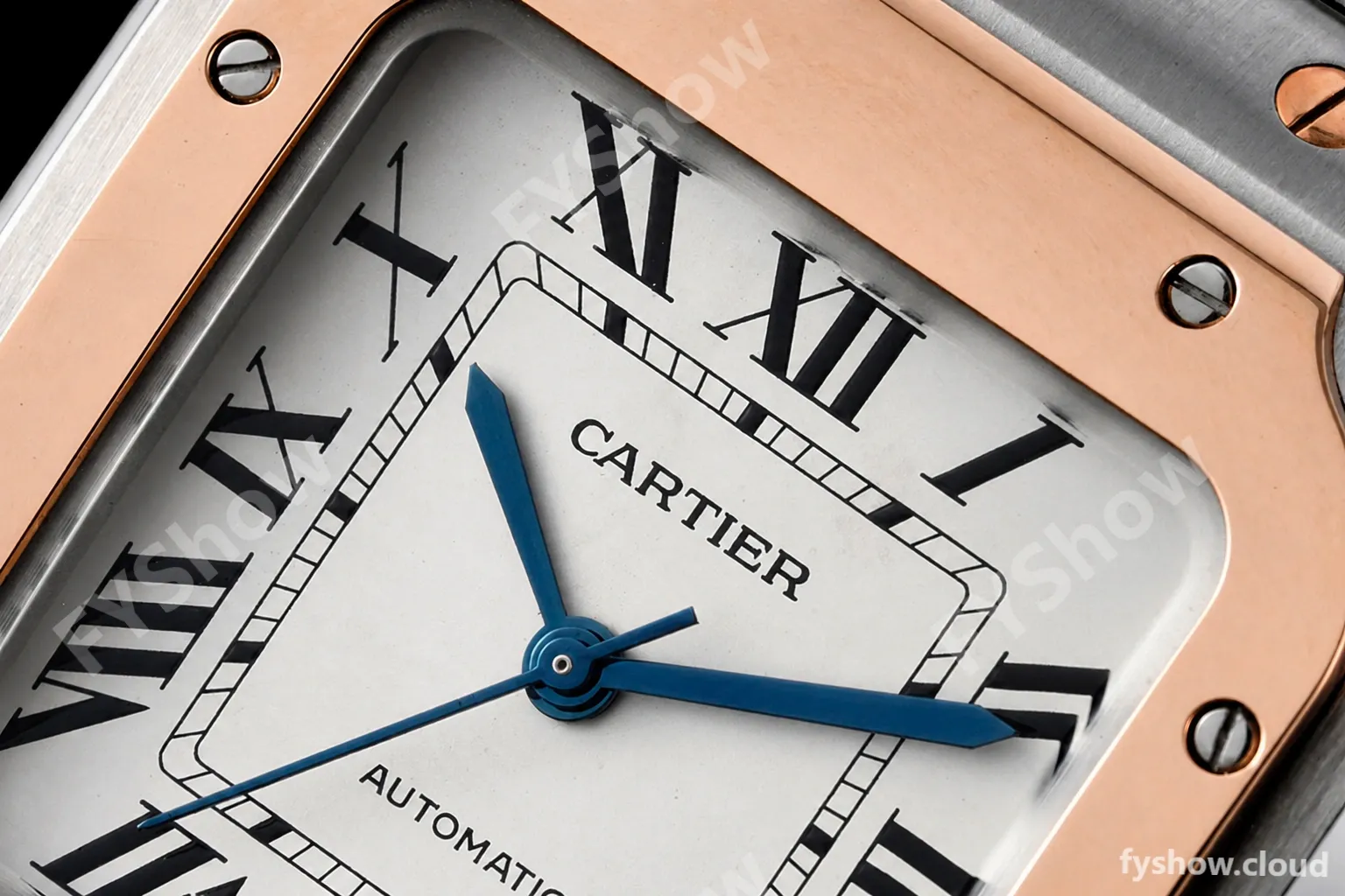 Cartier - Santos De Cartier 35mm Automatic RG/SS White BVF MY9039 - Image 15