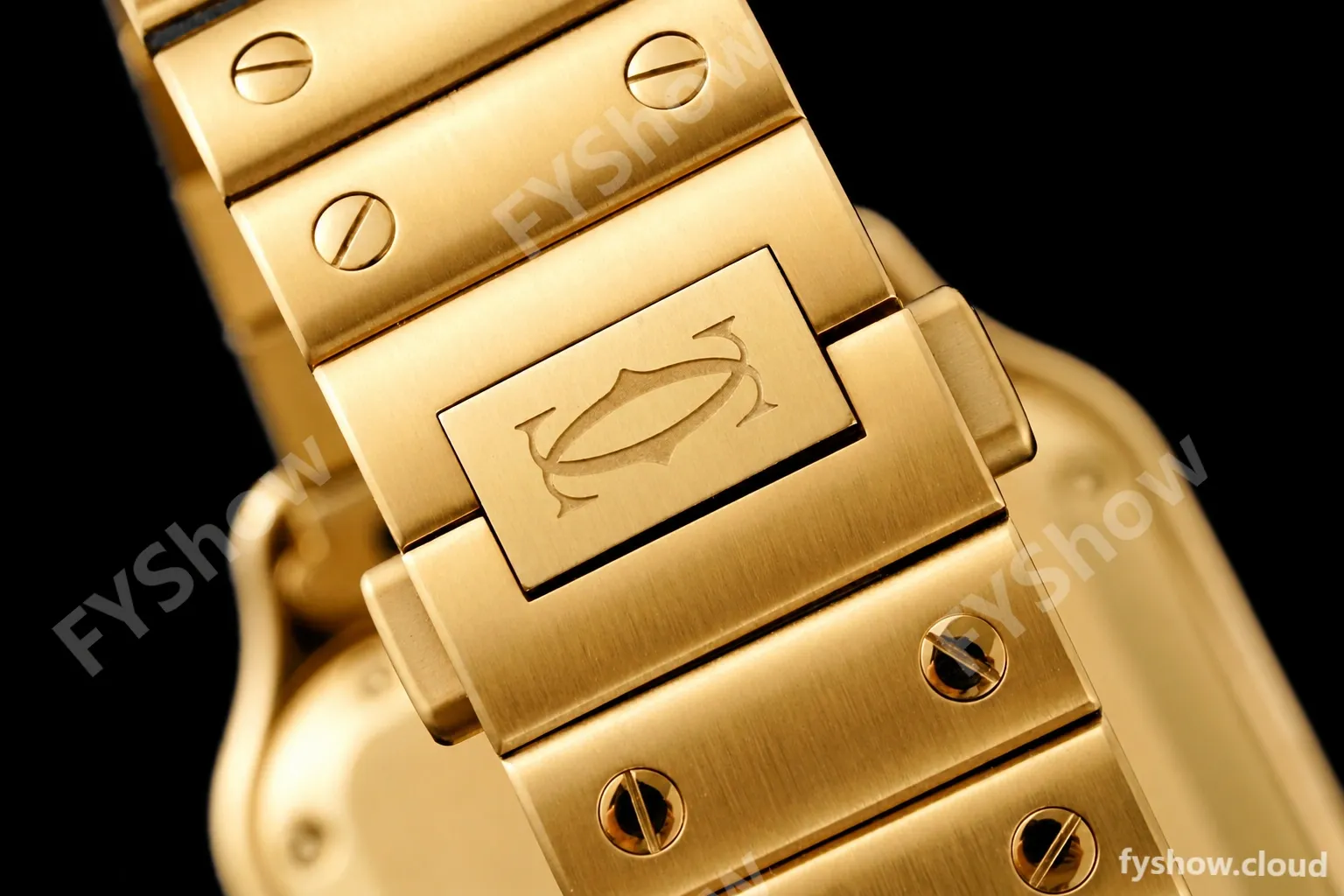 Cartier - Santos De Cartier 35mm Automatic YG/YG White BVF MY9039 - Image 8