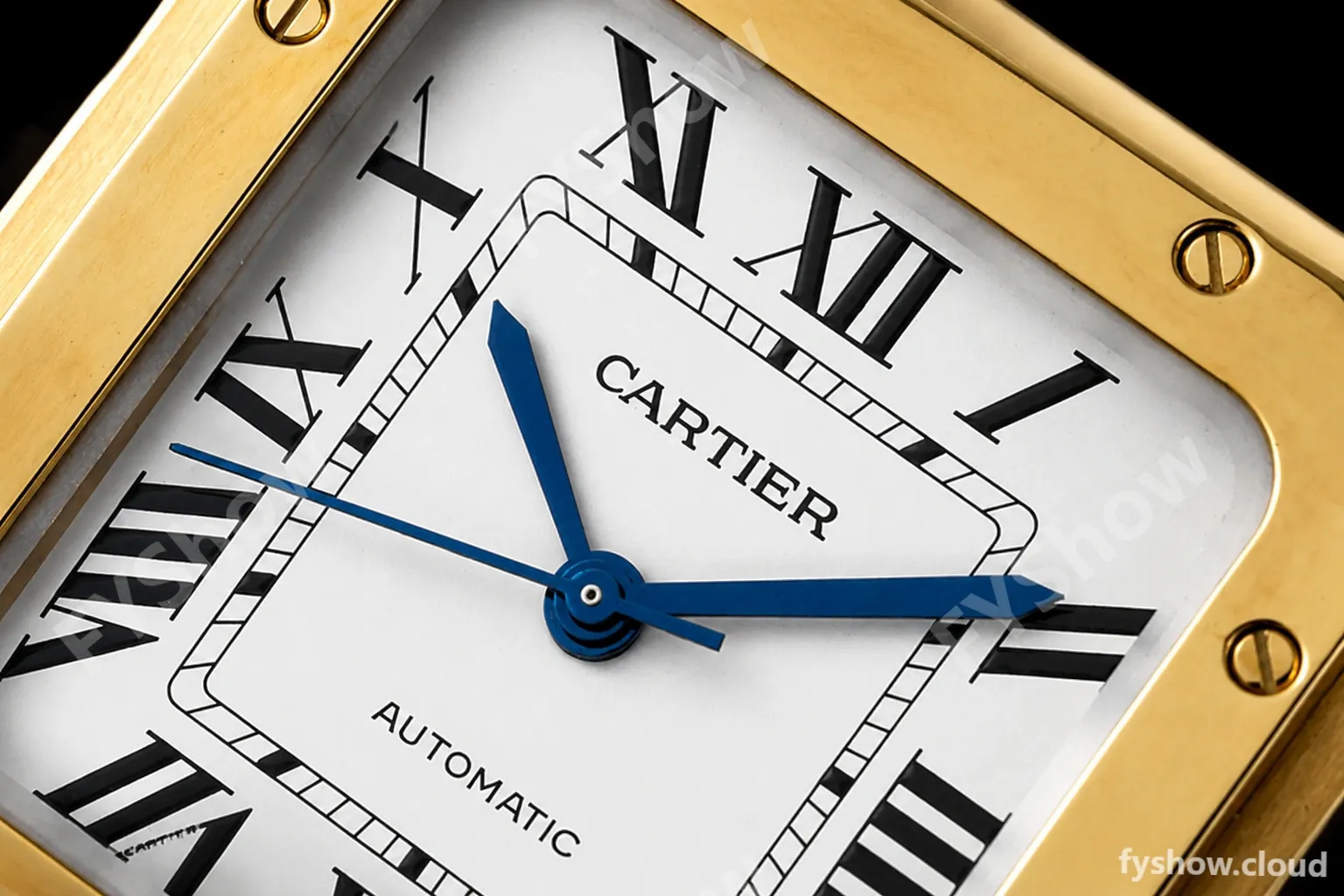 Cartier - Santos De Cartier 35mm Automatic YG/YG White BVF MY9039 - Image 11