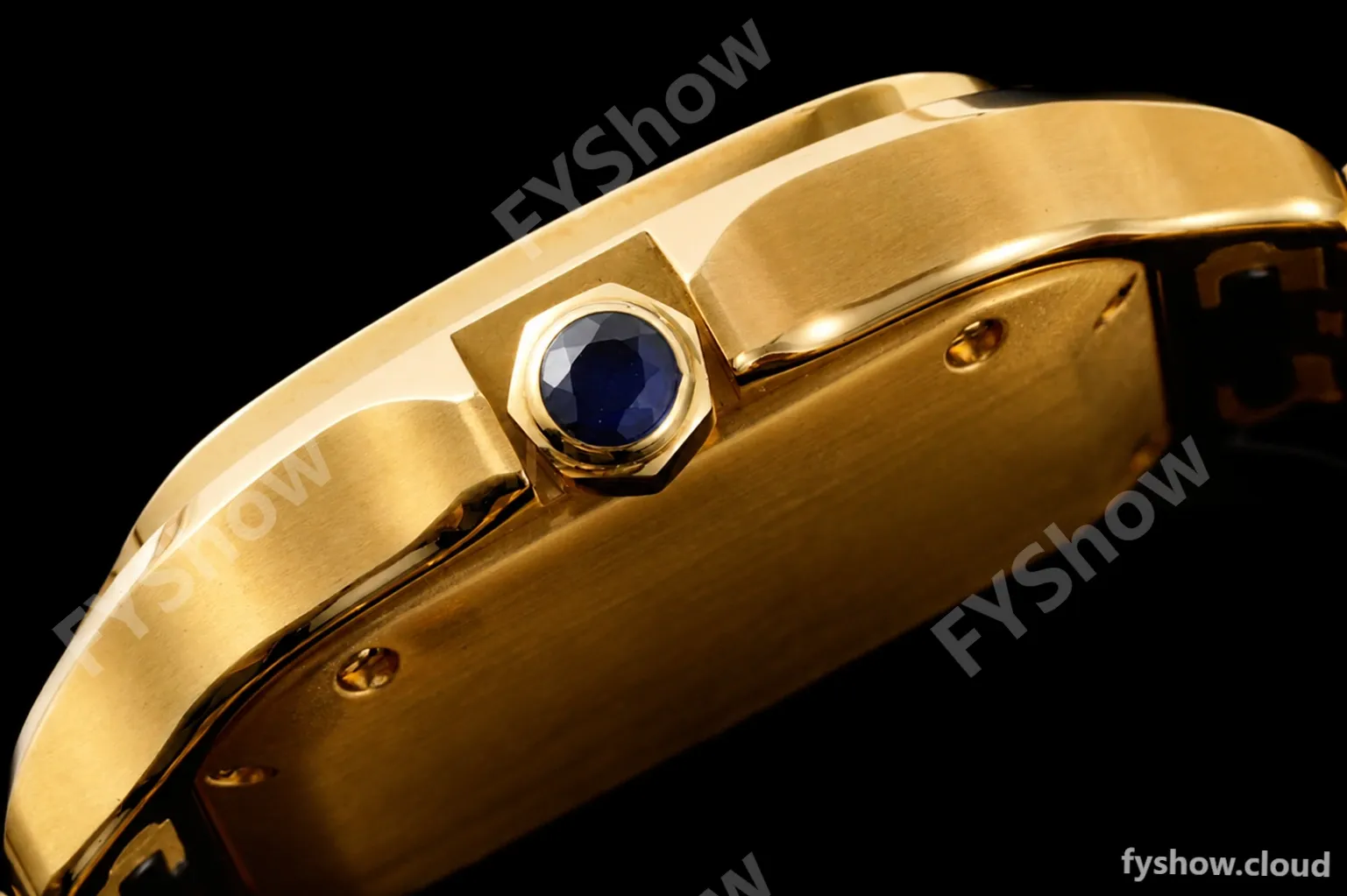 Cartier - Santos De Cartier 35mm Automatic YG/YG White BVF MY9039 - Image 15