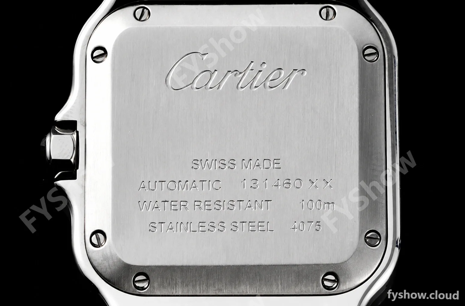 Cartier - Santos De Cartier 35mm Automatic SS/SS White BVF MY9015 - Image 7