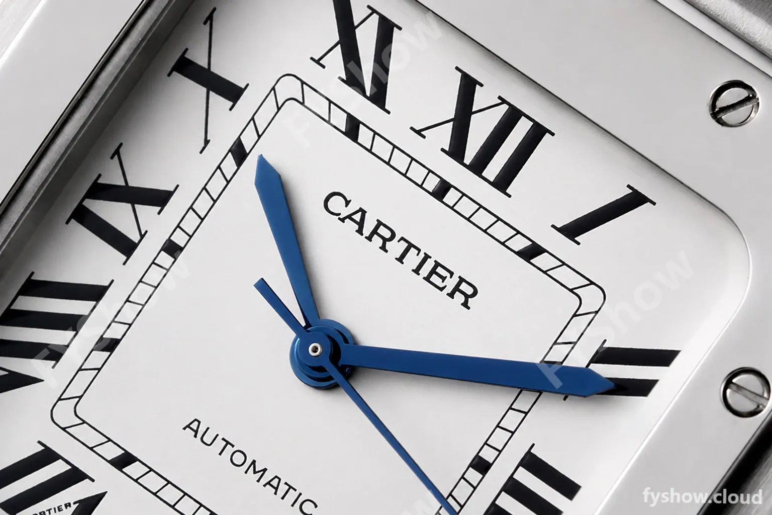 Cartier - Santos De Cartier 35mm Automatic SS/SS White BVF MY9015 - Image 8