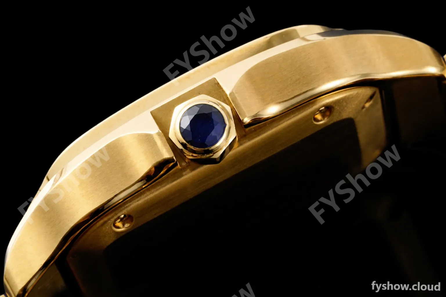 Cartier - Santos De Cartier 35mm Automatic Diams YG/YG White BVF MY9039 - Image 9