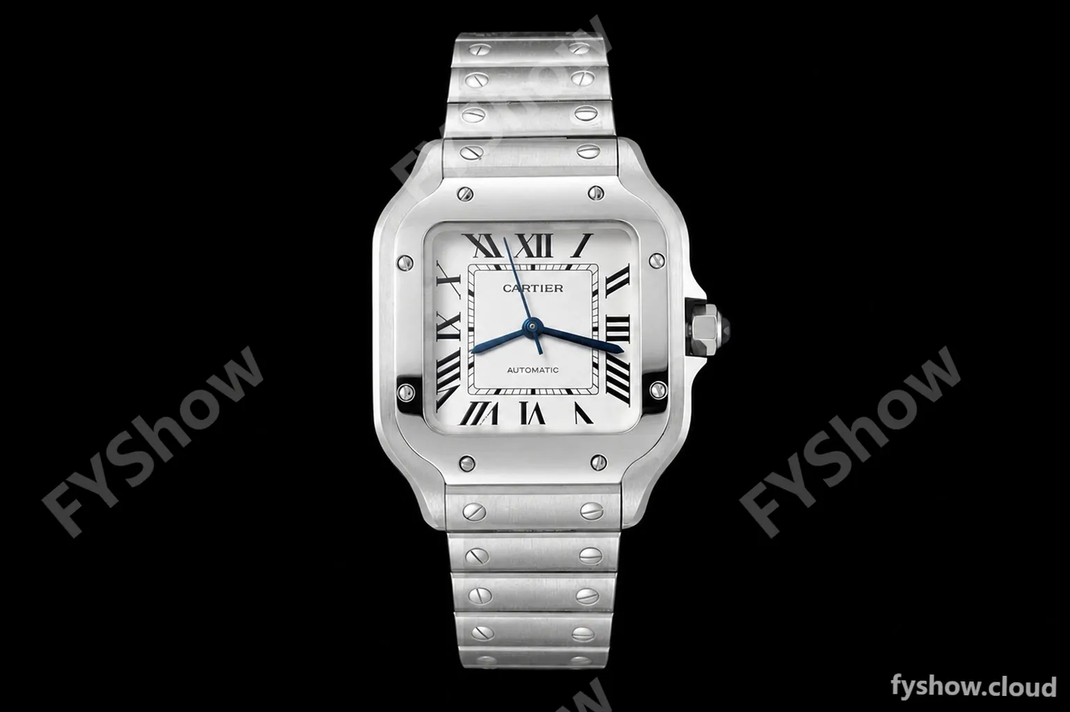 Cartier - Santos De Cartier 35mm Automatic SS/SS White AF MY9015