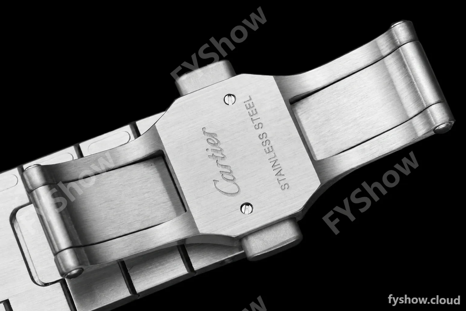 Cartier - Santos De Cartier 35mm Automatic SS/SS White AF MY9015 - Image 16