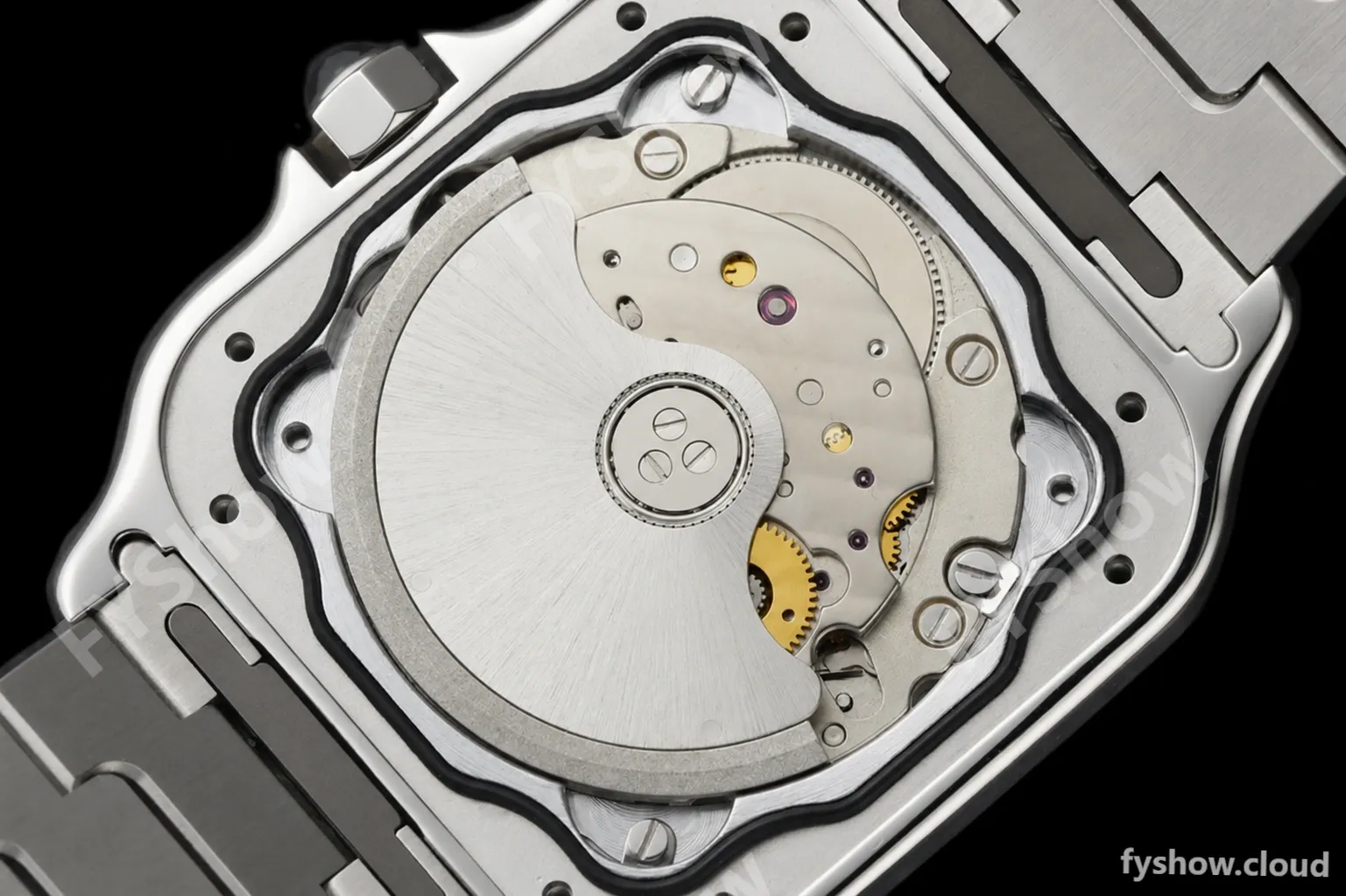 Cartier - Santos De Cartier 35mm Automatic SS/SS White AF MY9015 - Image 25