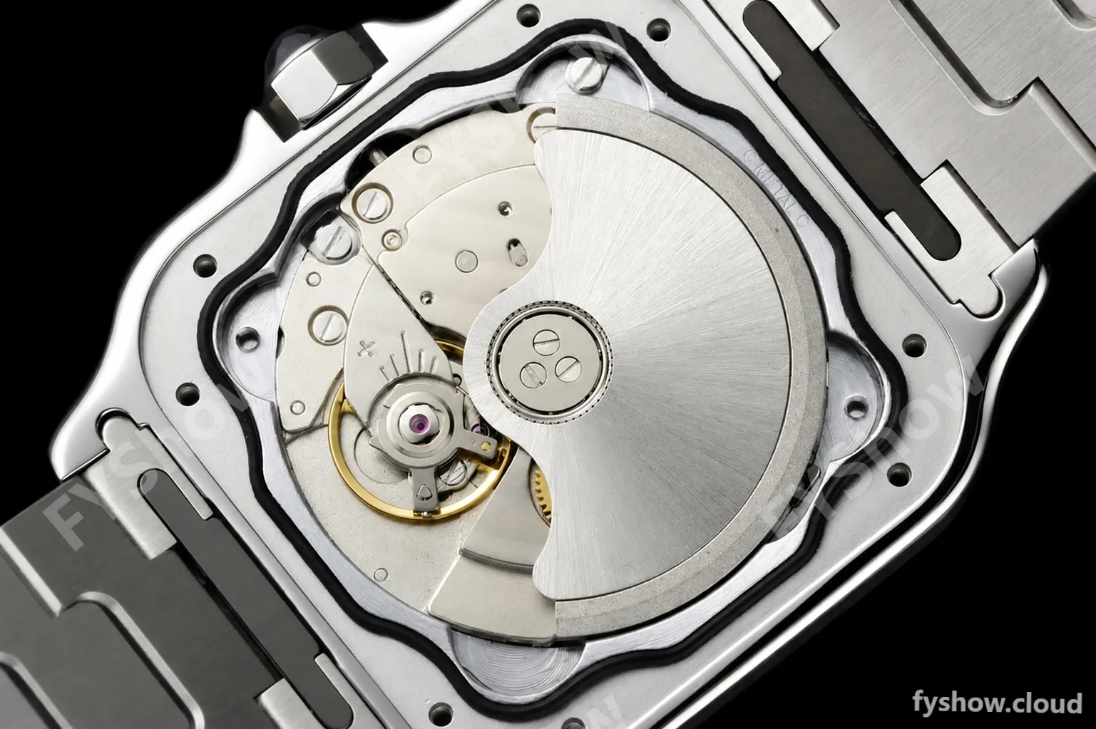 Cartier - Santos De Cartier 35mm Automatic SS/SS White AF MY9015 - Image 26