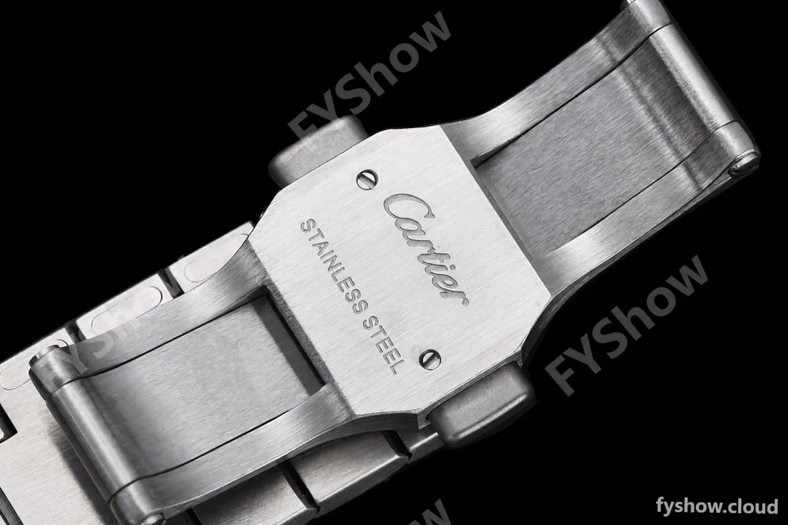 Cartier - Santos De Cartier Ladies Automatic 35mm SS/SS White BVF MY9039 - Image 12