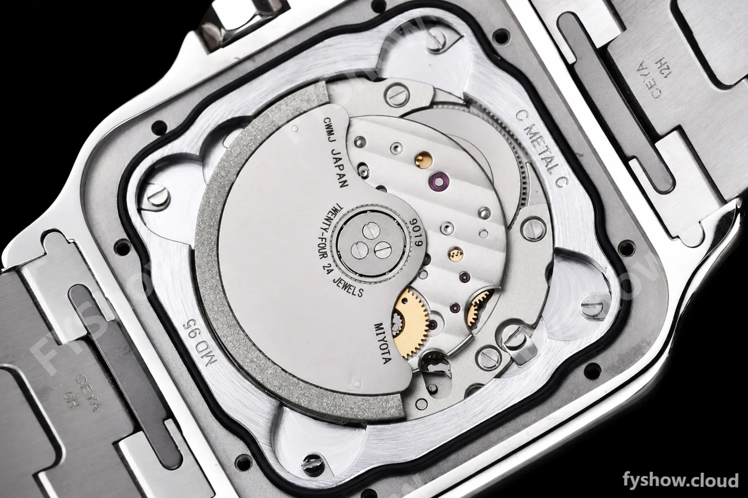 Cartier - Santos De Cartier Mens Automatic 40mm SS/SS White BVF MY9019 - Image 18