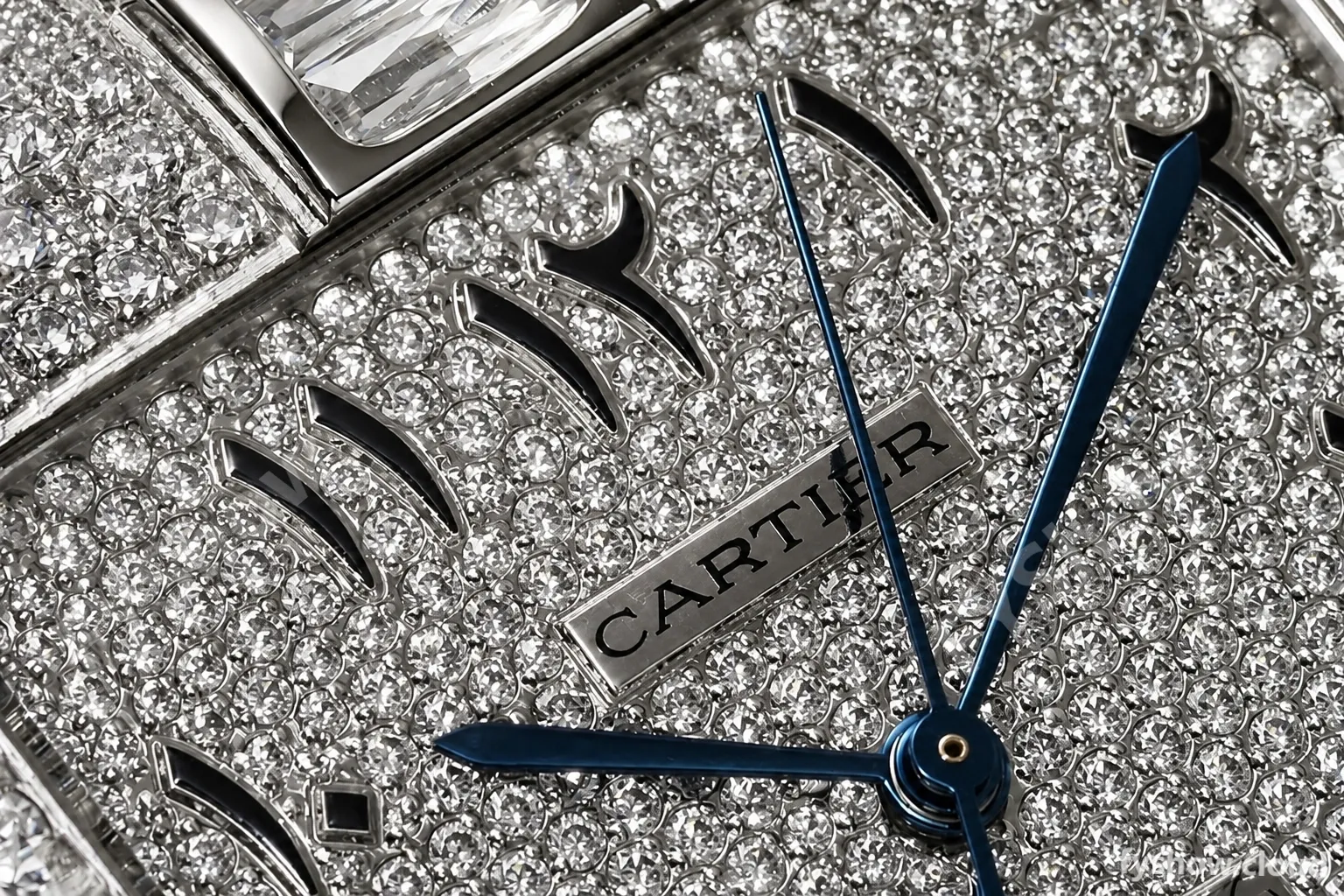 Cartier - Santos De Cartier Mens Automatic 40mm Diamond SS/SS Dia/Ara TWF A2824 - Image 12