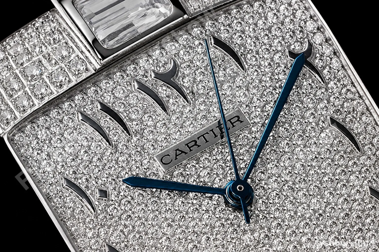 Cartier - Santos De Cartier Mens Automatic 40mm Diamond SS/SS Dia/Ara TWF A2824 - Image 11