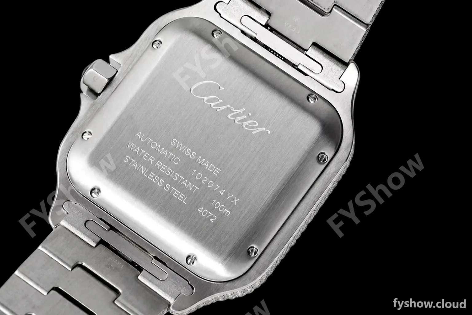Cartier - Santos De Cartier Mens Automatic 40mm Diamond RG/SS Dia/Ara TWF A2824 - Image 12
