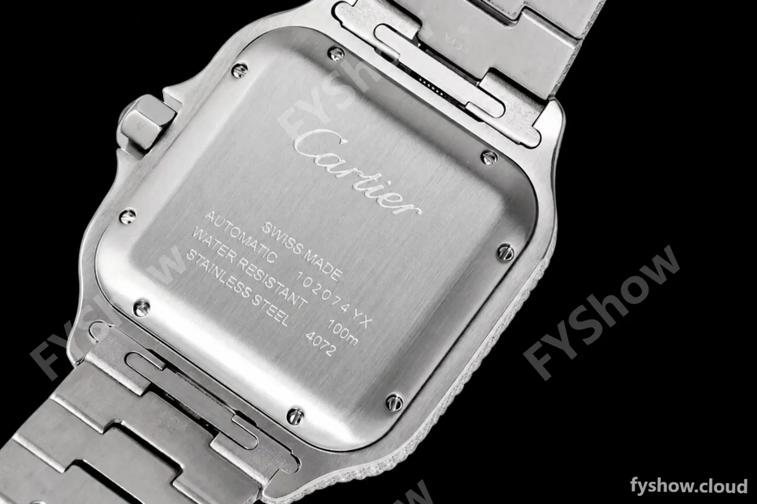 Cartier - Santos De Cartier Mens Automatic 40mm Diamond RG/SS Dia/Ara TWF A2824 - Image 11