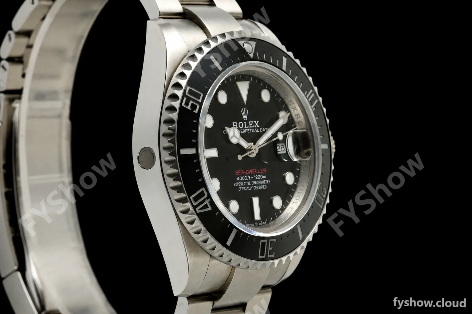 Rolex - Sea-Dweller 126600 43mm 904L Oys SS/SS Black QF VR3235 - Image 2