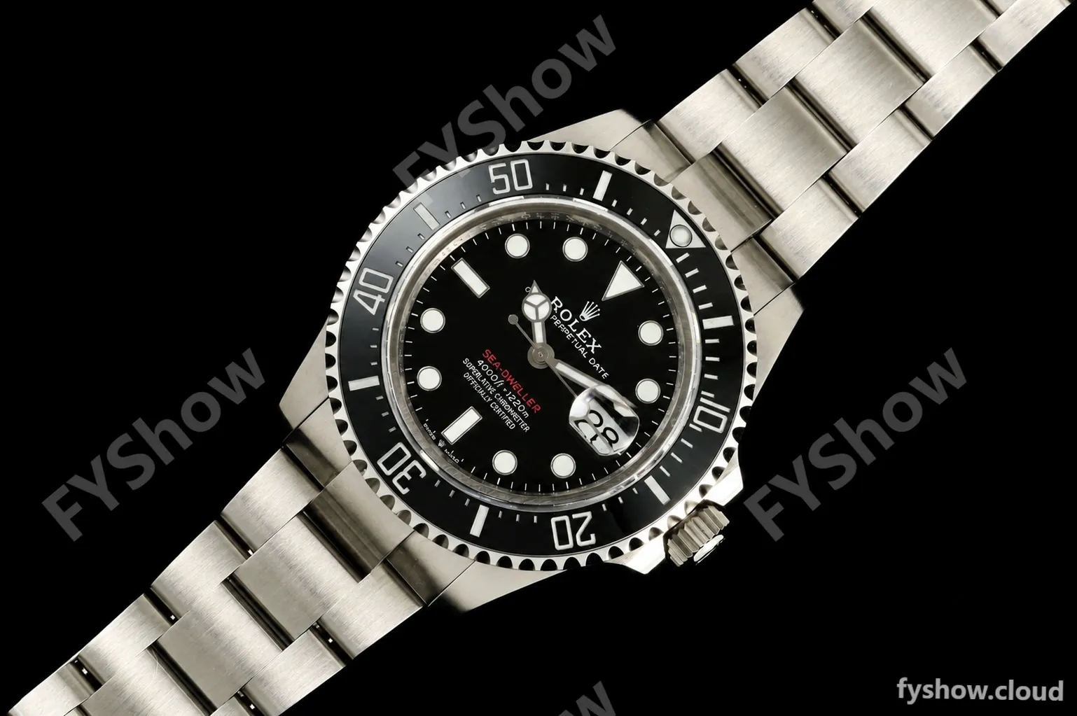 Rolex - Sea-Dweller 126600 43mm 904L Oys SS/SS Black QF VR3235 - Image 30
