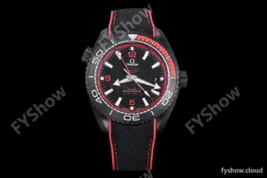 Omega - Seamaster Planet Ocean 600M 45.5mm Deep Black CER/NY Black/Red VSF A8906