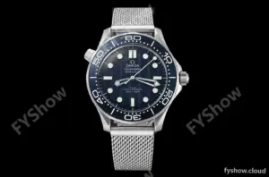 Omega - Seamaster Diver 300M 42mm James Bond 60th Anniv. SS/SS Blue BLSF A8806