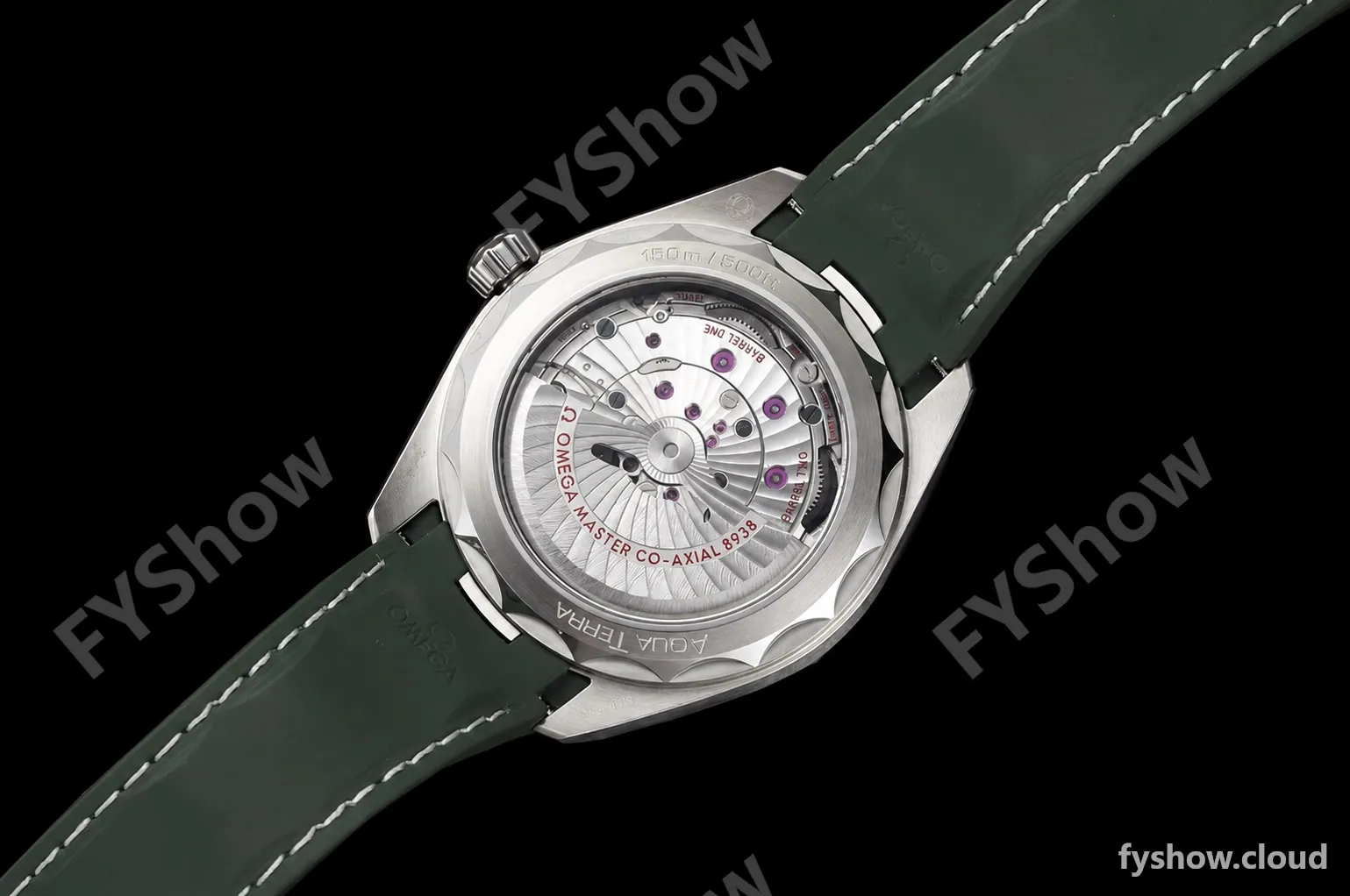 Omega - Seamaster Aqua Terra 150m 43mm Worldtimer SS/RU Green VSF A8938 - Image 28