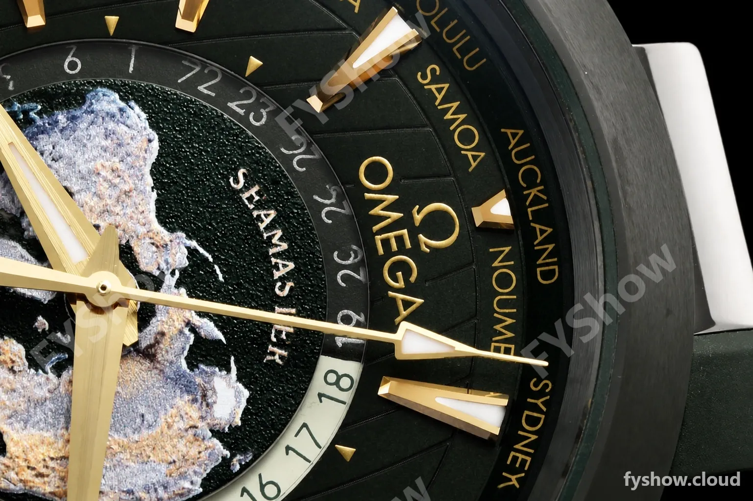 Omega - Seamaster Aqua Terra 150m 43mm Worldtimer SS/RU Green VSF A8938 - Image 5