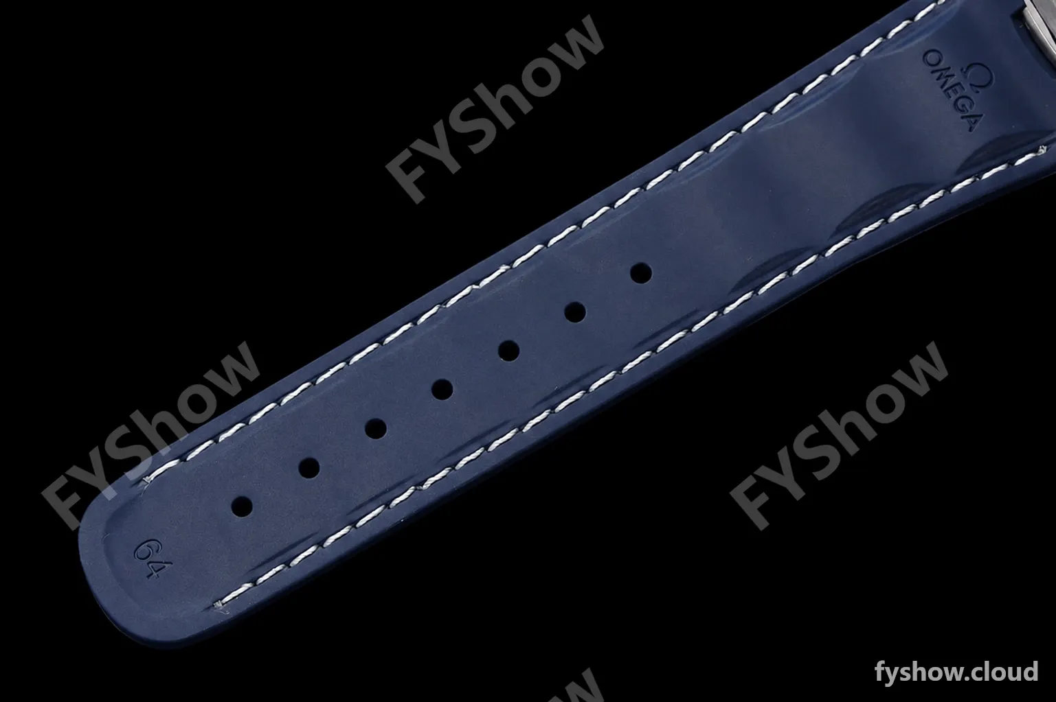 Omega - Seamaster Aqua Terra 150m 43mm Worldtimer SS/RU Blue VSF A8938 - Image 25