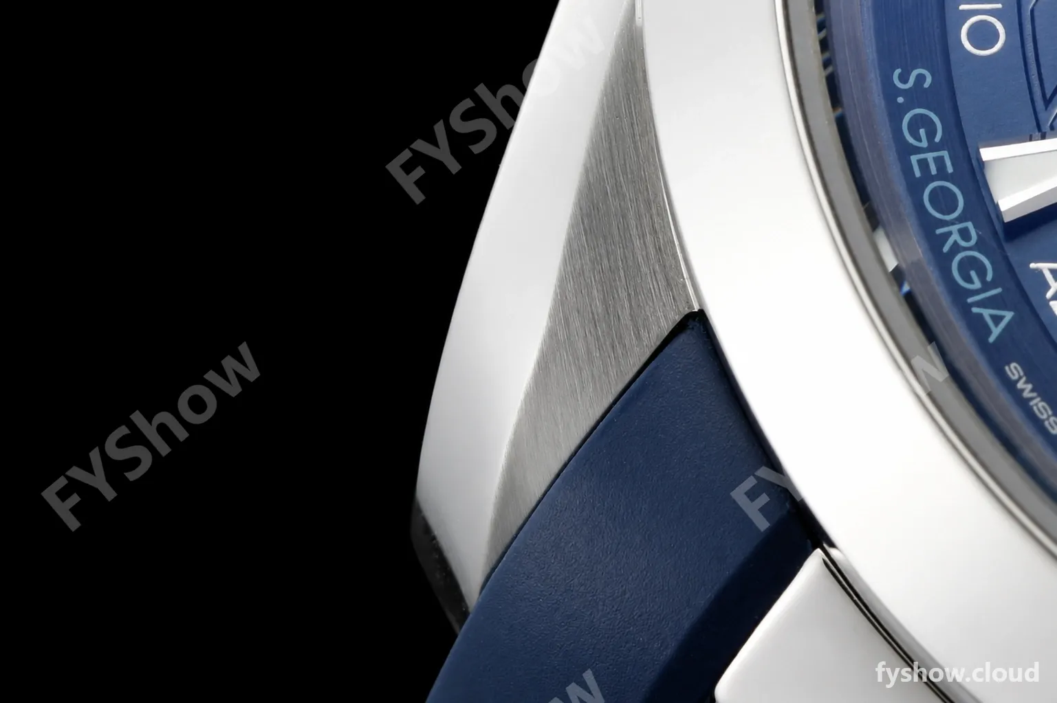 Omega - Seamaster Aqua Terra 150m 43mm Worldtimer SS/RU Blue VSF A8938 - Image 7