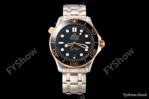 Omega - Seamaster Diver 300m 42mm RG/SS Black VSF A8800