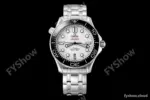 Omega - Seamaster Diver 300m 42mm Black SS/SS White Dial VSF A8800