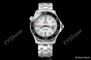 Omega - Seamaster Diver 300m 42mm Black SS/SS White Dial VSF A8800