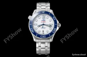 Omega - Seamaster Diver 300m 42mm Blue SS/SS White Dial VSF A8800