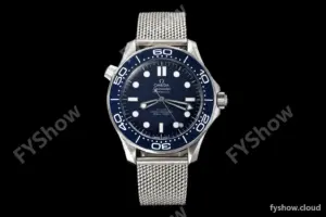 Omega - Seamaster Diver 300M 42mm James Bond 60th Anniv. SS/SS Blue VSF A8806