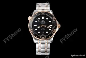 Omega - Seamaster Diver 300m 42mm Ceramic RG/SS Black Dial VSF V4 VS8800