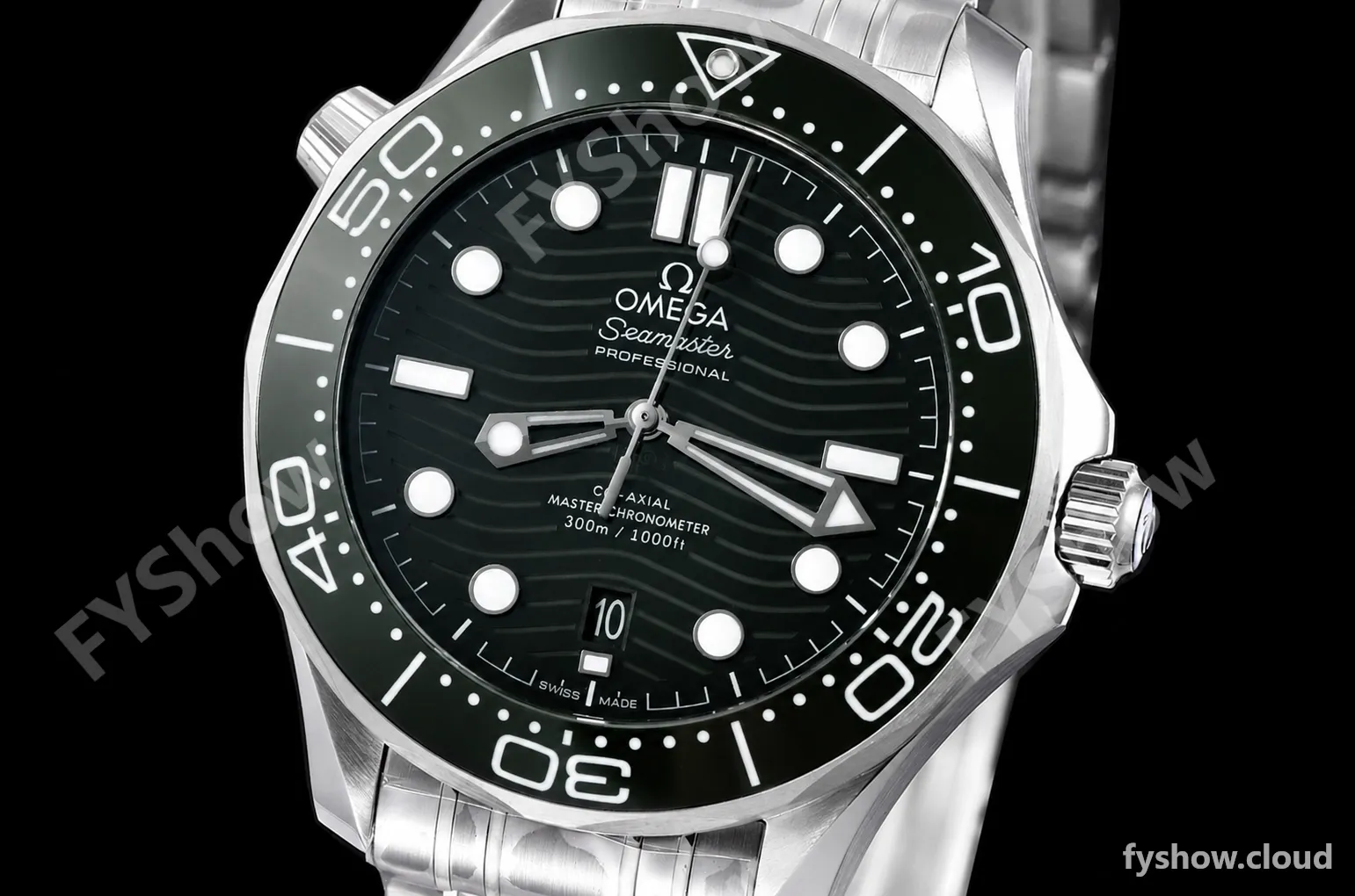 Omega - Seamaster Diver 300m 42mm Ceramic SS/SS Green Dial VSF V4 VS8800 - Image 3