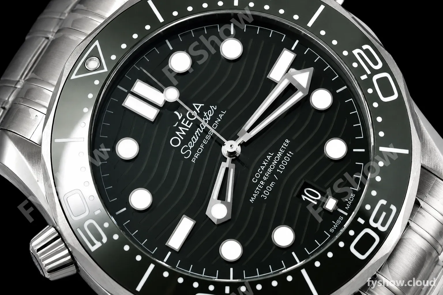 Omega - Seamaster Diver 300m 42mm Ceramic SS/SS Green Dial VSF V4 VS8800 - Image 4