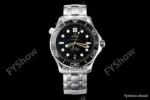 Omega - Seamaster Diver 300m 42mm James Bond Ceramic SS/SS Black Dial VSF V4 VS8800