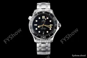 Omega - Seamaster Diver 300m 42mm James Bond Ceramic SS/SS Black Dial VSF V4 VS8800