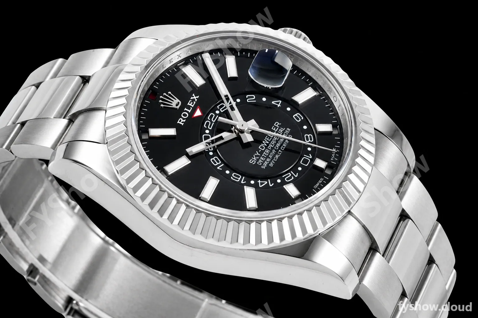 Rolex - Skydweller 42mm 326934 Oyster SS/SS Black ZF A2824 - Image 3