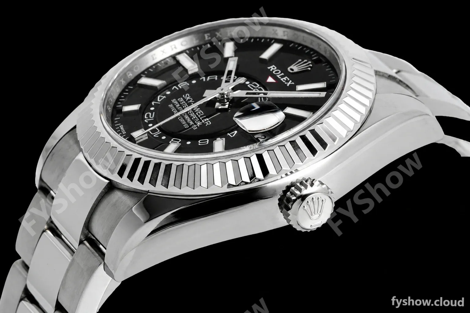 Rolex - Skydweller 42mm 326934 Oyster SS/SS Black ZF A2824 - Image 6