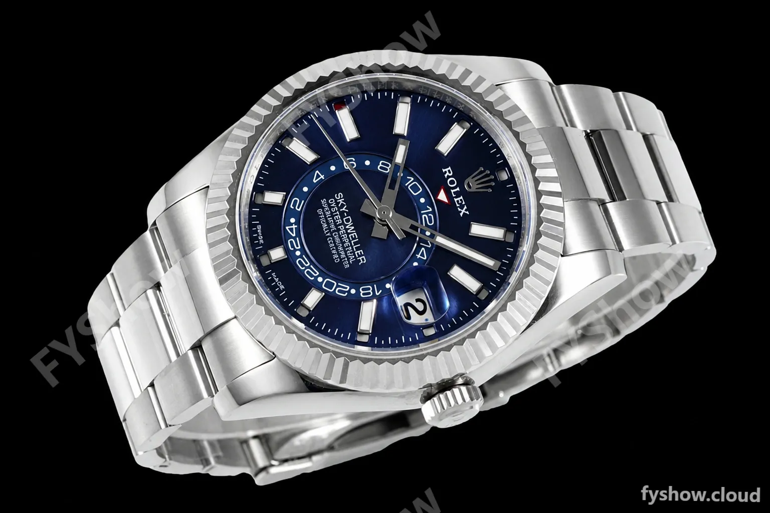 Rolex - Skydweller 42mm 326934 Oyster SS/SS Blue ZF A2824 - Image 2