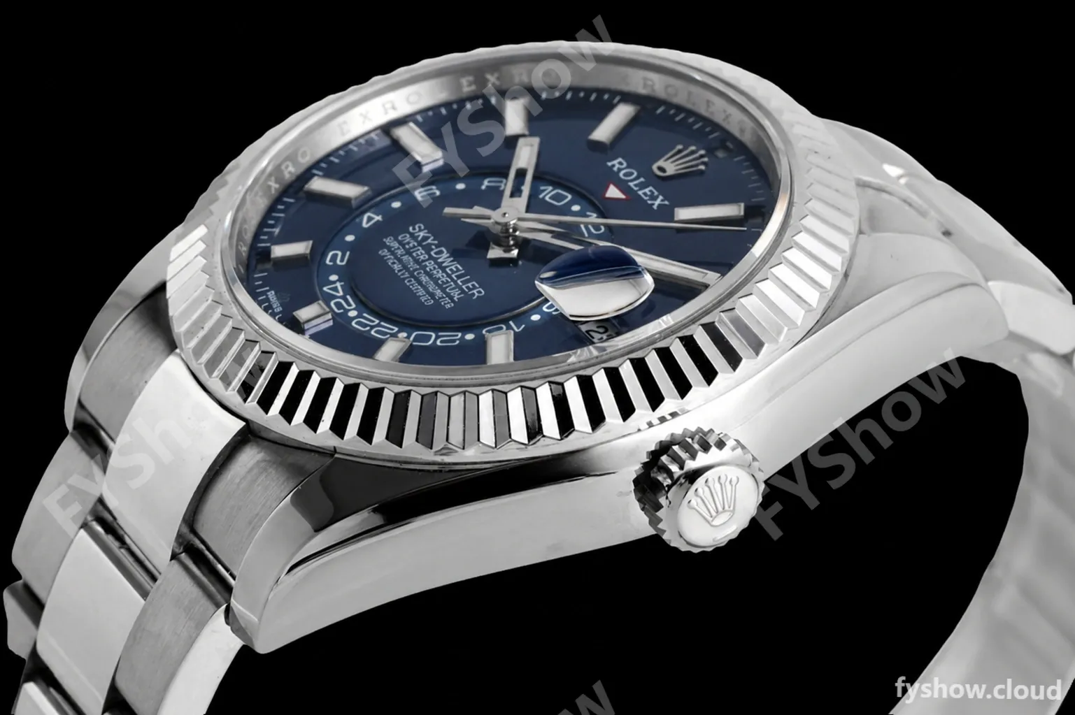 Rolex - Skydweller 42mm 326934 Oyster SS/SS Blue ZF A2824 - Image 4