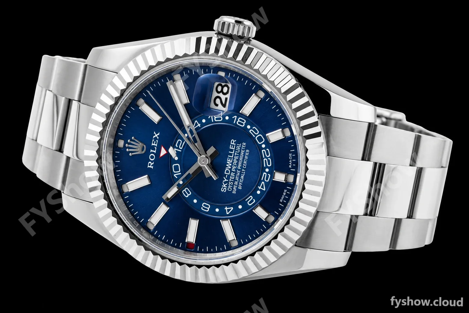 Rolex - Skydweller 42mm 326934 Oyster SS/SS Blue ZF A2824 - Image 6