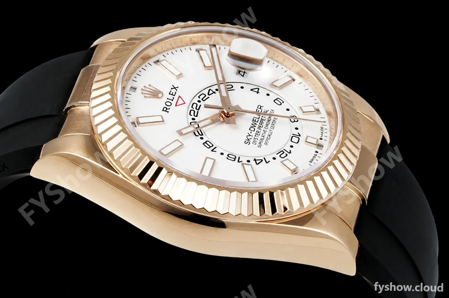 Rolex - Skydweller 42mm 336235 Gain Weight RG/RU White ZF V2 A2824 - Image 3