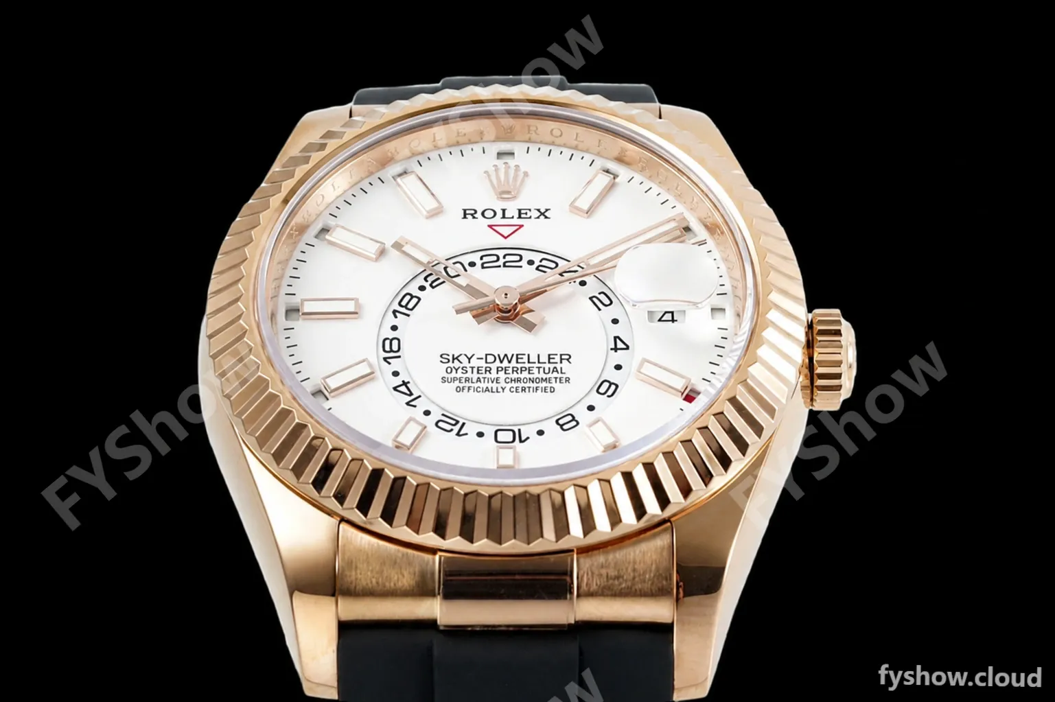 Rolex - Skydweller 42mm 336235 Gain Weight RG/RU White ZF V2 A2824 - Image 4