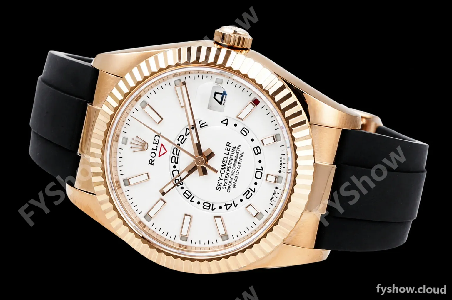 Rolex - Skydweller 42mm 336235 Gain Weight RG/RU White ZF V2 A2824 - Image 8