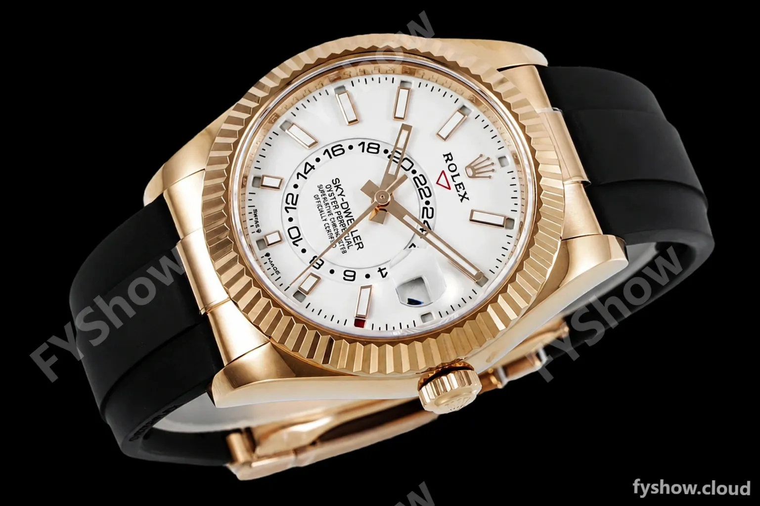 Rolex - Skydweller 42mm 336235 Gain Weight RG/RU White ZF V2 A2824 - Image 9